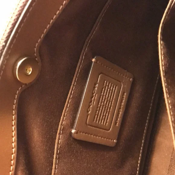 Coach F26139 Mini Brooke CarryAll Signature Coated Canvas Leather Purse - NWT - Picture 13 of 16